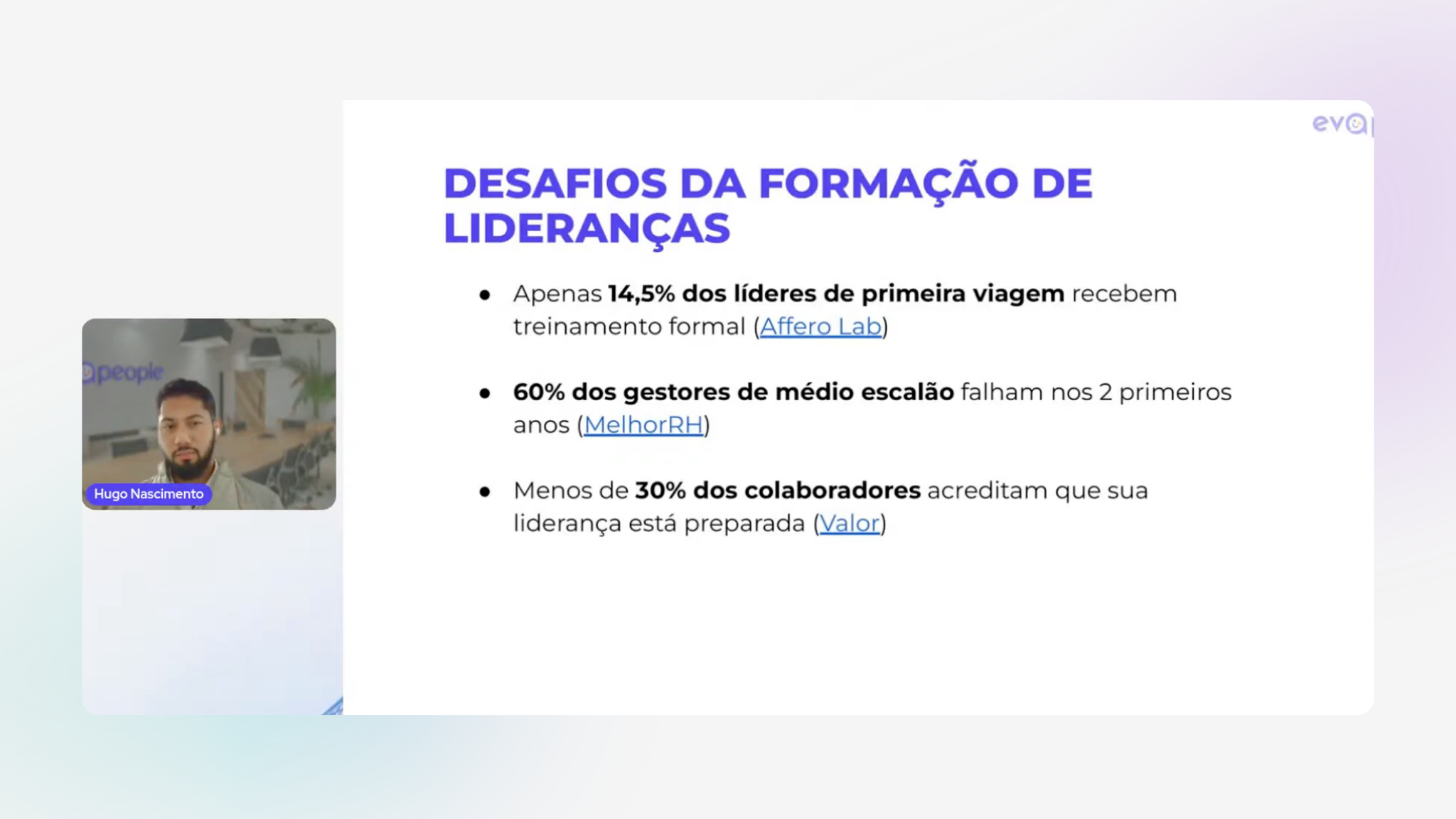 Webinar: Escalando o desenvolvimento de líderes com tecnologia​